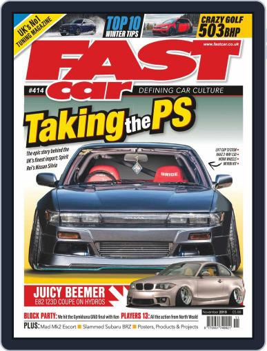Fast Car November 1st, 2019 Digital Back Issue Cover