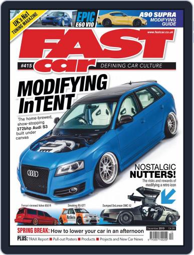 Fast Car December 1st, 2019 Digital Back Issue Cover