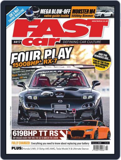 Fast Car February 1st, 2020 Digital Back Issue Cover
