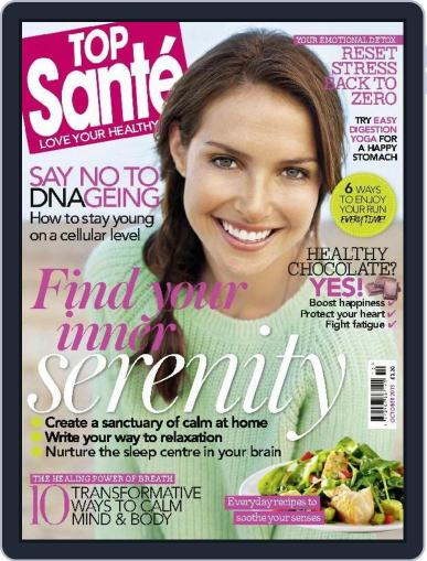Top Sante October 1st, 2015 Digital Back Issue Cover