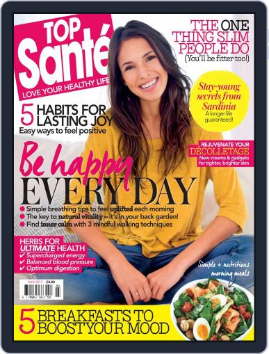 Top Sante May 1st, 2017 Digital Back Issue Cover