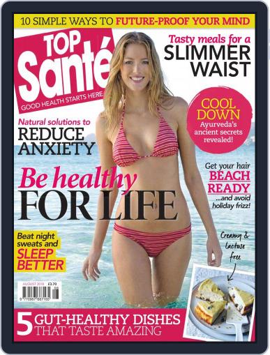 Top Sante August 1st, 2018 Digital Back Issue Cover