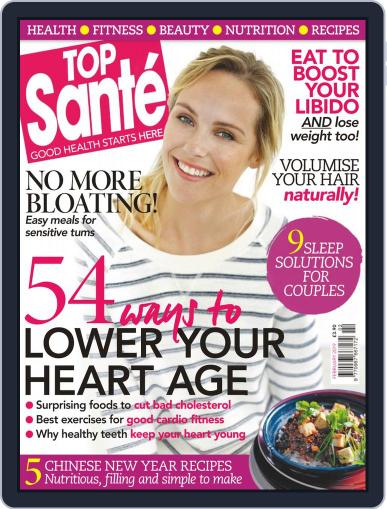 Top Sante February 1st, 2019 Digital Back Issue Cover