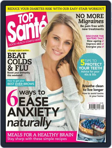 Top Sante September 1st, 2019 Digital Back Issue Cover