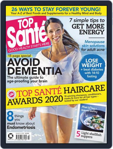 Top Sante March 1st, 2020 Digital Back Issue Cover