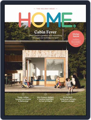 HOME Magazine NZ December 1st, 2018 Digital Back Issue Cover