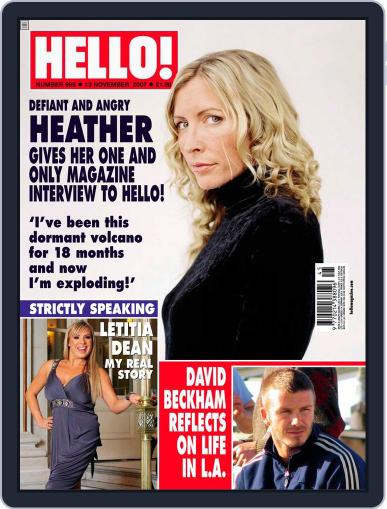 Hello! November 6th, 2007 Digital Back Issue Cover