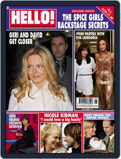 Hello! January 29th, 2008 Digital Back Issue Cover