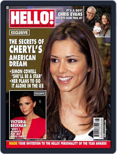 Hello! February 17th, 2009 Digital Back Issue Cover