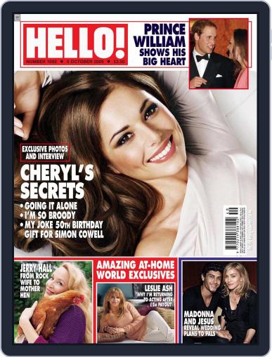 Hello! September 28th, 2009 Digital Back Issue Cover