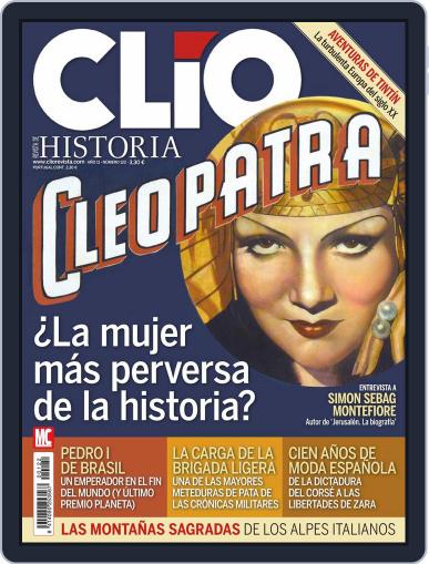 Clio November 17th, 2011 Digital Back Issue Cover