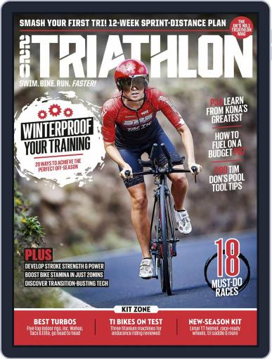 220 Triathlon February 1st, 2020 Digital Back Issue Cover