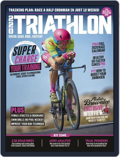 220 Triathlon April 1st, 2020 Digital Back Issue Cover