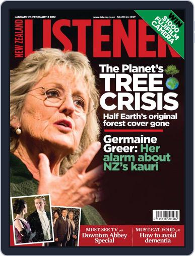 New Zealand Listener January 20th, 2012 Digital Back Issue Cover
