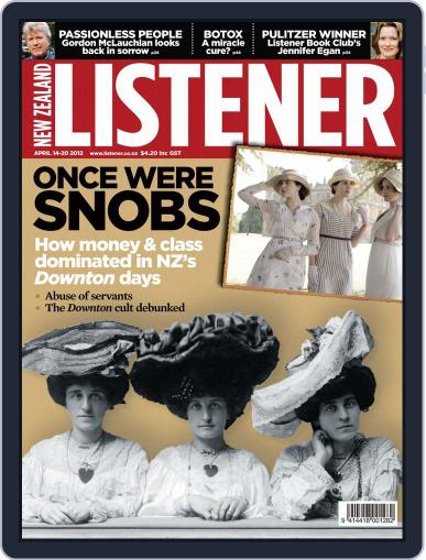 New Zealand Listener April 5th, 2012 Digital Back Issue Cover