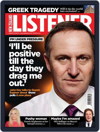 New Zealand Listener June 20th, 2012 Digital Back Issue Cover
