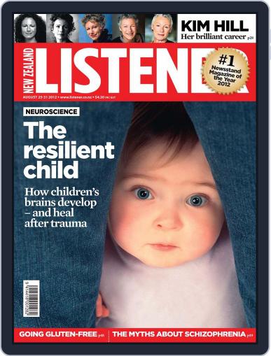 New Zealand Listener August 18th, 2012 Digital Back Issue Cover