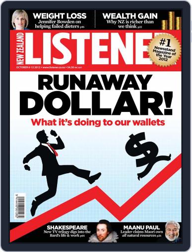 New Zealand Listener September 28th, 2012 Digital Back Issue Cover