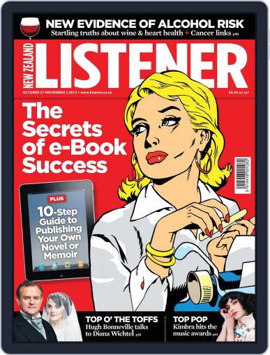 New Zealand Listener October 19th, 2012 Digital Back Issue Cover
