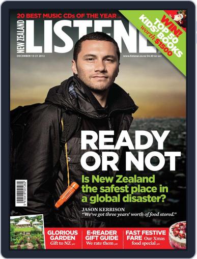 New Zealand Listener December 7th, 2012 Digital Back Issue Cover