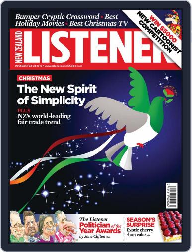 New Zealand Listener December 14th, 2012 Digital Back Issue Cover