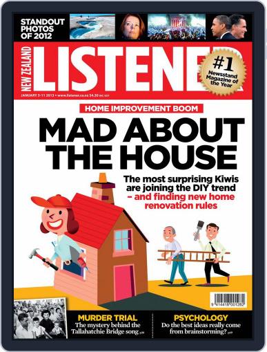 New Zealand Listener December 28th, 2012 Digital Back Issue Cover