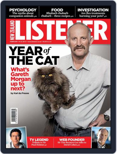 New Zealand Listener February 8th, 2013 Digital Back Issue Cover
