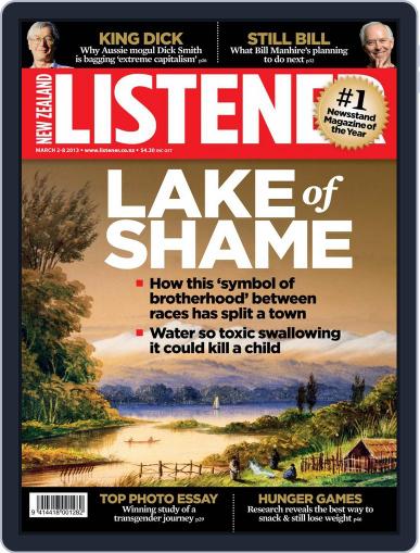 New Zealand Listener February 22nd, 2013 Digital Back Issue Cover