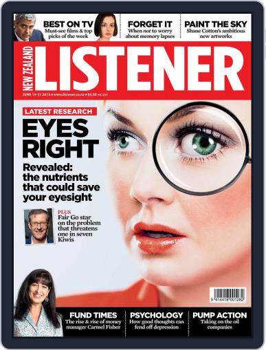 New Zealand Listener June 7th, 2013 Digital Back Issue Cover