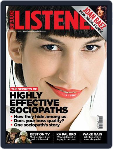 New Zealand Listener July 5th, 2013 Digital Back Issue Cover