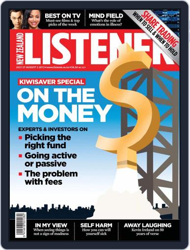 New Zealand Listener July 19th, 2013 Digital Back Issue Cover