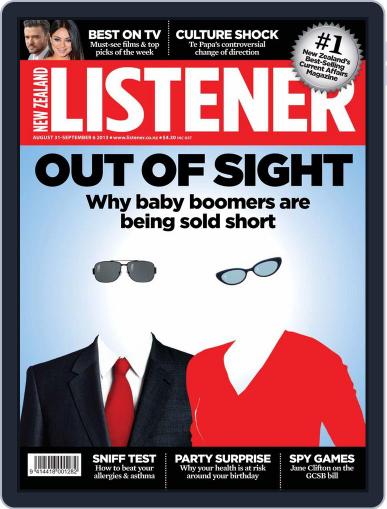 New Zealand Listener August 23rd, 2013 Digital Back Issue Cover