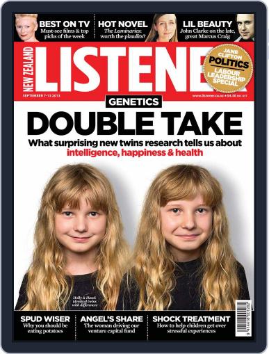 New Zealand Listener August 30th, 2013 Digital Back Issue Cover