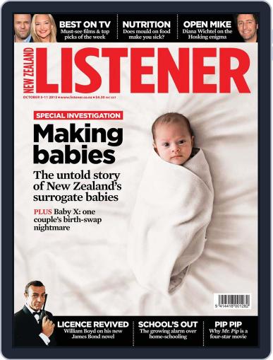 New Zealand Listener September 27th, 2013 Digital Back Issue Cover