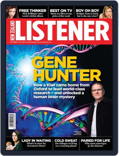 New Zealand Listener October 11th, 2013 Digital Back Issue Cover