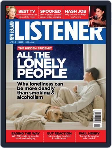 New Zealand Listener March 25th, 2015 Digital Back Issue Cover
