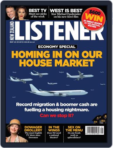 New Zealand Listener May 14th, 2015 Digital Back Issue Cover
