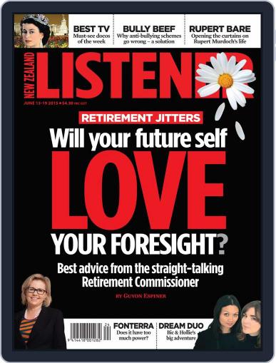 New Zealand Listener June 3rd, 2015 Digital Back Issue Cover