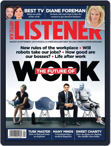 New Zealand Listener August 19th, 2015 Digital Back Issue Cover