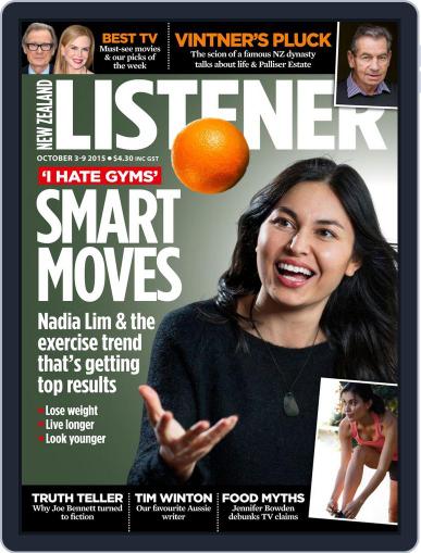 New Zealand Listener September 24th, 2015 Digital Back Issue Cover