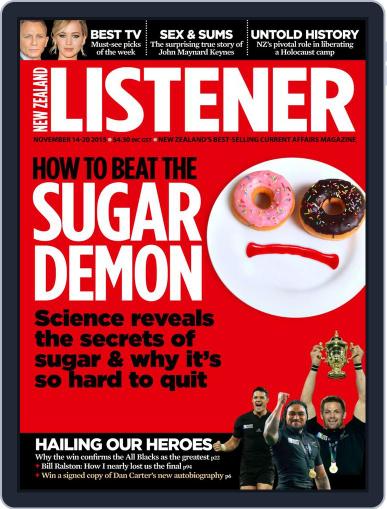 New Zealand Listener November 5th, 2015 Digital Back Issue Cover