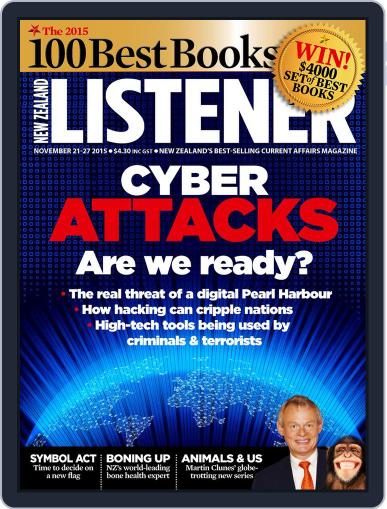 New Zealand Listener November 12th, 2015 Digital Back Issue Cover