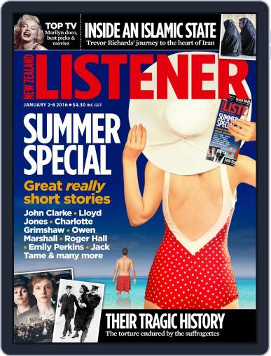 New Zealand Listener December 24th, 2015 Digital Back Issue Cover