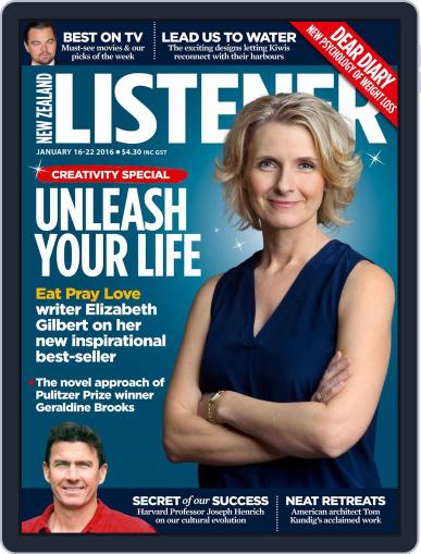 New Zealand Listener January 7th, 2016 Digital Back Issue Cover