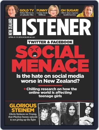 New Zealand Listener March 31st, 2016 Digital Back Issue Cover