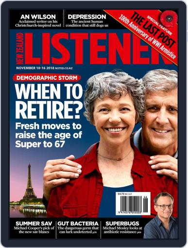 New Zealand Listener November 10th, 2018 Digital Back Issue Cover