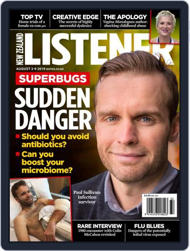 New Zealand Listener August 3rd, 2019 Digital Back Issue Cover