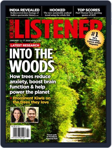New Zealand Listener January 11th, 2020 Digital Back Issue Cover