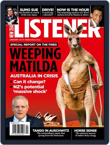 New Zealand Listener January 25th, 2020 Digital Back Issue Cover