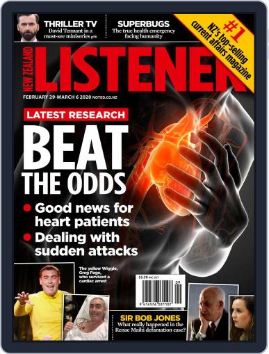 New Zealand Listener February 29th, 2020 Digital Back Issue Cover